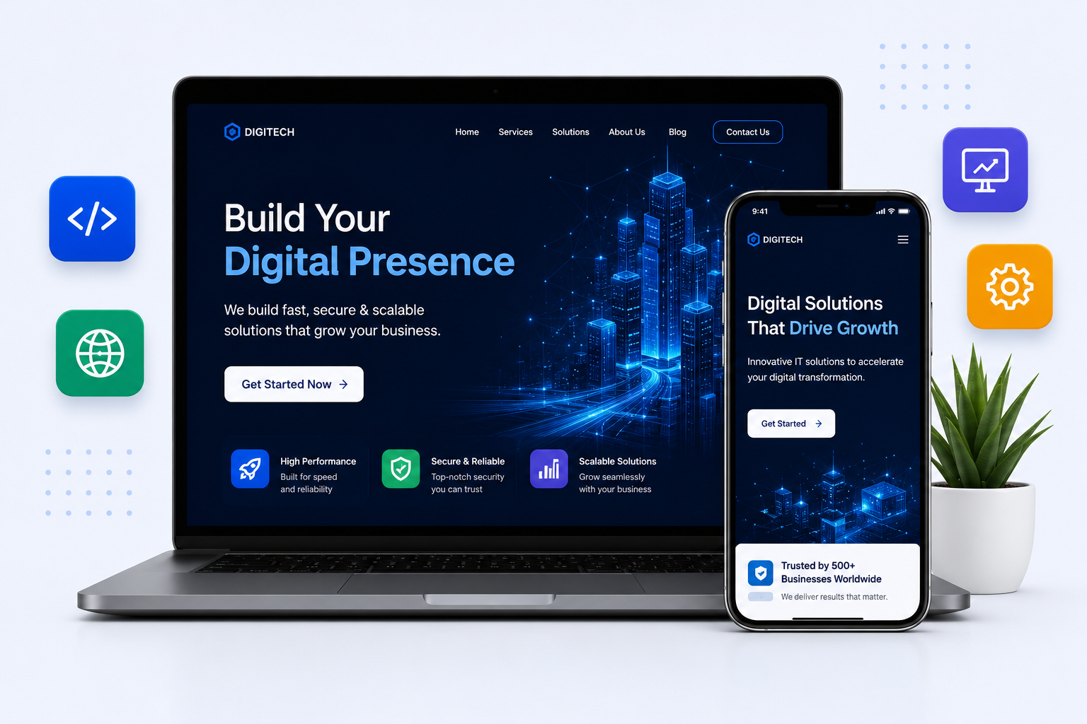 Web development